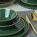 Green Gold Fileli Nordic Yemek Takımı 24 Parça 6 Kişilik Bonvagon