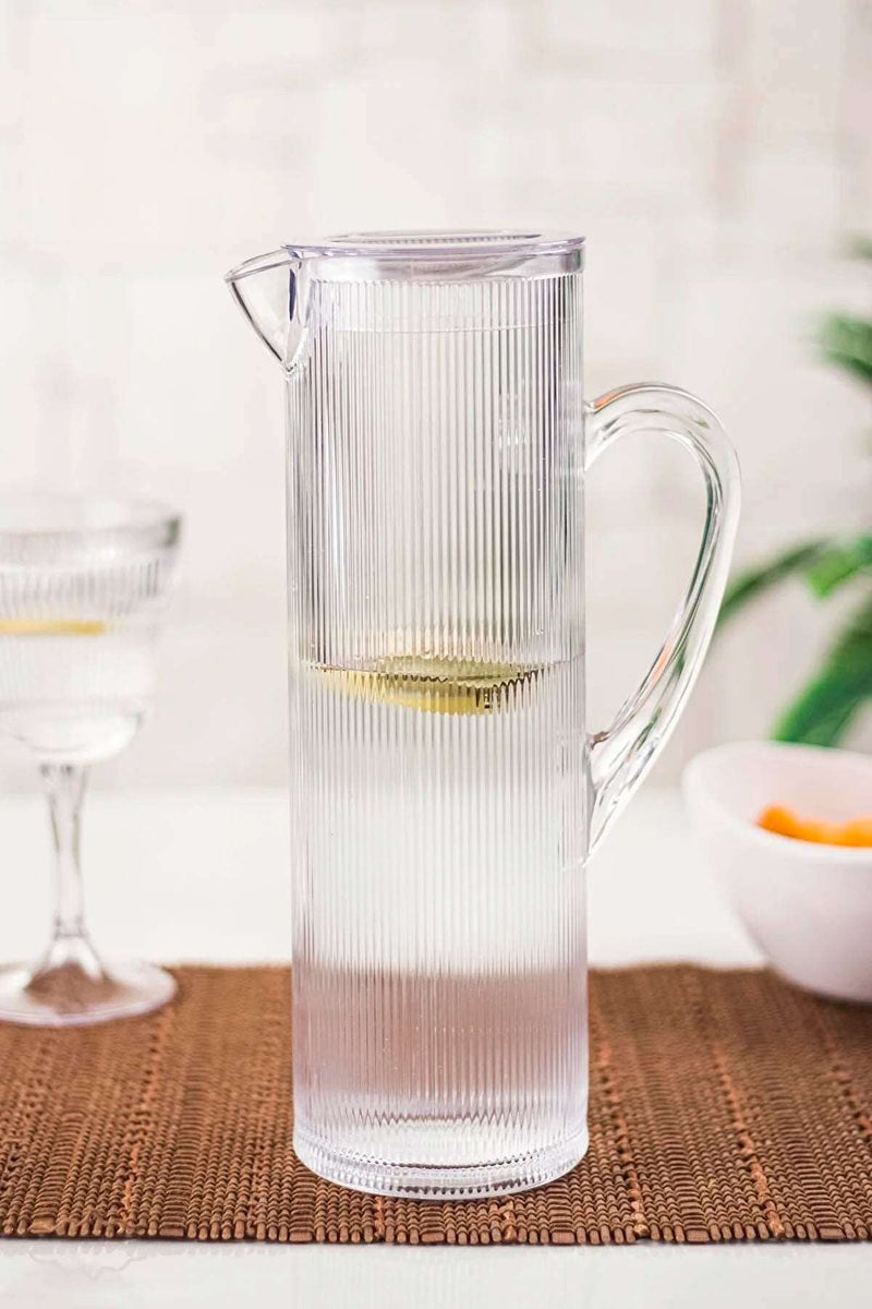 1,5 Lt Şeffaf Sürahi (BUZDOLABI KAPAK RAFINA SIĞAR) Bonvagon