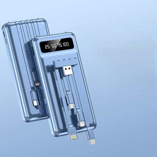 10.000 mAh Taşınabilir Kablolu Powerbank Bonvagon