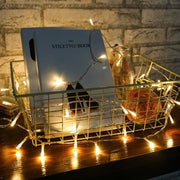 10 Metre 100 Ledli 8 Fonksiyonlu Dekoratif Lambader Sarı Lamba Bonvagon