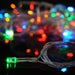 10 Metre 100 Ledli 8 Fonksiyonlu Karışık Renkli RGB Led Lamba Bonvagon