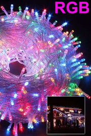 10 Metre 100 Ledli 8 Fonksiyonlu Karışık Renkli RGB Led Lamba Bonvagon