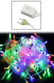 10 Metre 100 Ledli 8 Fonksiyonlu Karışık Renkli RGB Led Lamba Bonvagon