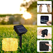 10 Metre Güneş Enerjili Hortum LED Işık (Solar) Bonvagon