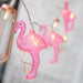 10lu Pilli Led Flamingo Dekoratif Işık Zinciri Aydınlatma 1,5 Mt Bonvagon