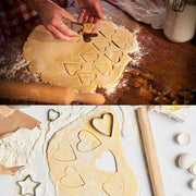 12 Adet Paslanmaz Çelik Kurabiye Kalıbı Seti Bonvagon