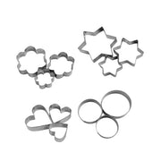 12 Adet Paslanmaz Çelik Kurabiye Kalıbı Seti Bonvagon