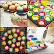 12'li Silikon Muffin Kalıbı Bonvagon