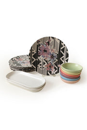 14 Parça Leyla Kahvaltı Takımı 6 Kişilik Bonvagon