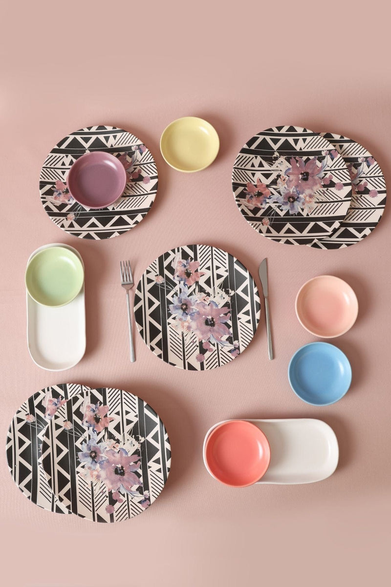 14 Parça Leyla Kahvaltı Takımı 6 Kişilik Bonvagon