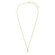 18 Ayar Altın Kaplama Denizatı Kolye 36-43cm Bonvagon