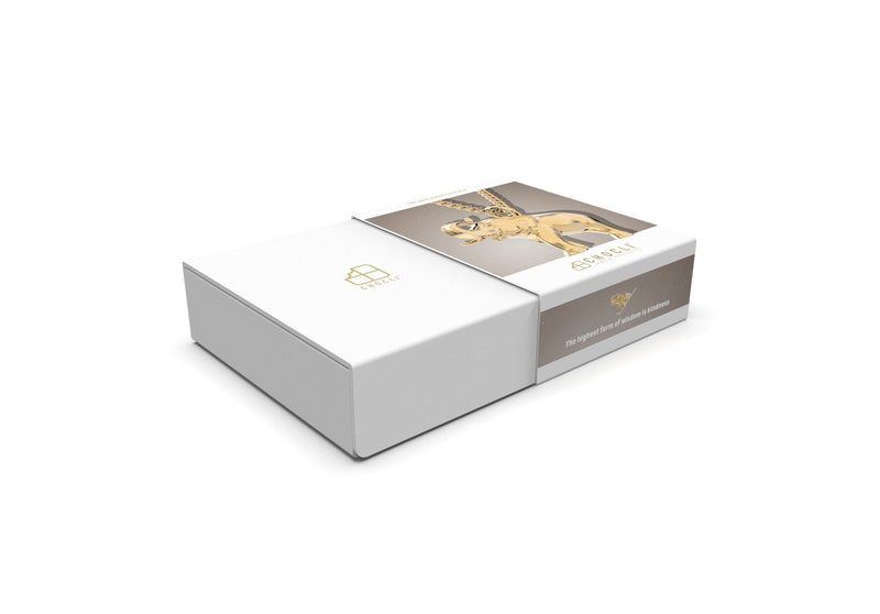 18 Ayar Altın Kaplama Fil Kolye 36-43cm Bonvagon