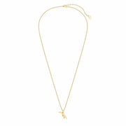 18 Ayar Altın Kaplama Tukan Kolye 36-43cm Bonvagon