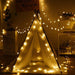 20 Adet LED Yıldız Işık Kordonu Dekoratif 3 metre Pilli Aydınlatma Bonvagon