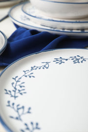 24 Parça Blue Bloom Yemek Takımı 6 Kişilik Bonvagon