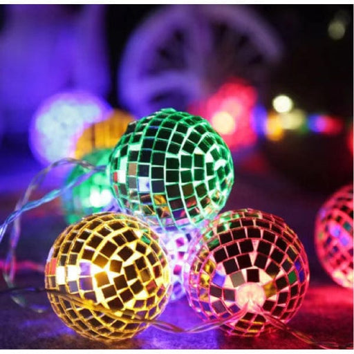 2m 10 Led Disko Toplu Led RGB (Renkli Işık) Bonvagon