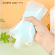 3 Adet 100ml Krem Şampuan Kabı Tekrar Kullanılabilir Set Bonvagon