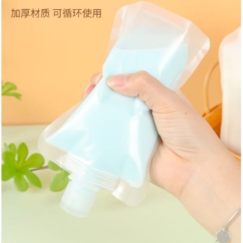 3 Adet 100ml Krem Şampuan Kabı Tekrar Kullanılabilir Set Bonvagon