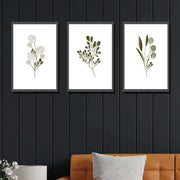 3 Parça Çerceve Görünümlü Bohem Ahşap Tablo Seti Bonvagon