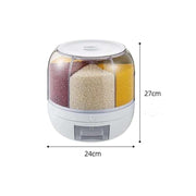 360 Derece Dönebilen Kuru Gıda Ve Bakliyat Organizeri Bonvagon