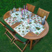 4+1 Yılbaşı Çam Ağacı Özel Tasarımlı Amerikan Servis & Runner Seti Bonvagon