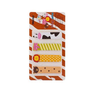 4'lü Yapışkanlı Notluk Kahverengi Bonvagon