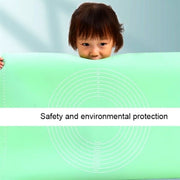 40*50 cm Silikon Ölçekli Kullanımı Kolay Hamur Açma Matı Ekmek Mantı Makarna Hamuru Yoğurma Matı Bonvagon