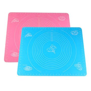 40*50 cm Silikon Ölçekli Kullanımı Kolay Hamur Açma Matı Ekmek Mantı Makarna Hamuru Yoğurma Matı Bonvagon