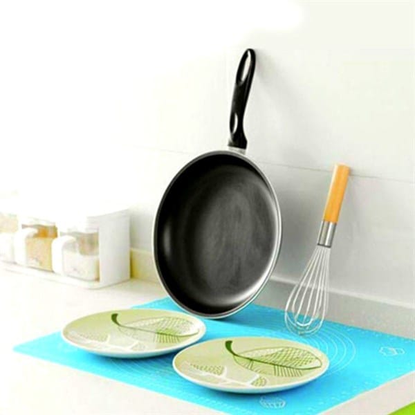 40*50 cm Silikon Ölçekli Kullanımı Kolay Hamur Açma Matı Ekmek Mantı Makarna Hamuru Yoğurma Matı Bonvagon