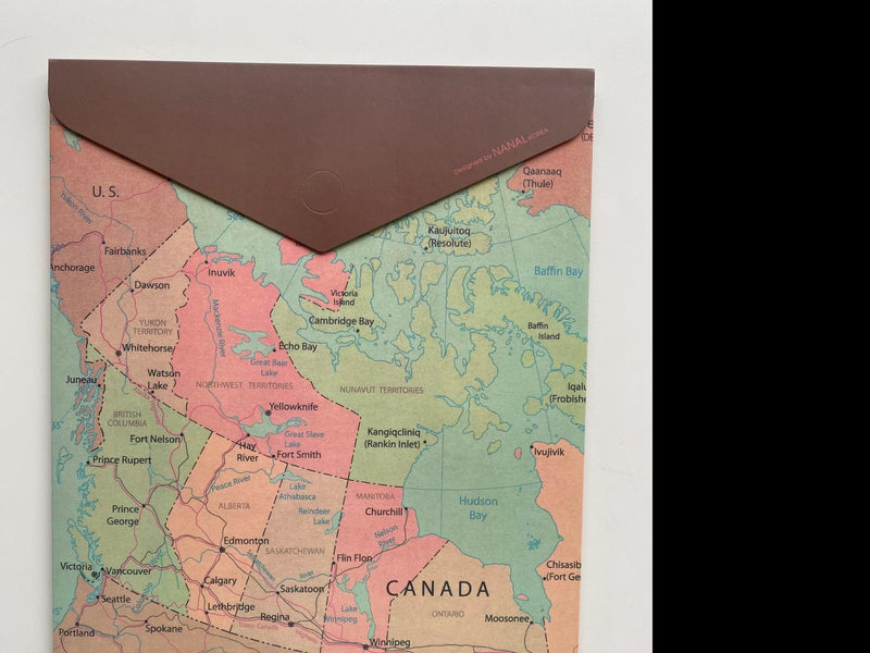 4A Kalın Zarf Dosya Harita Bonvagon