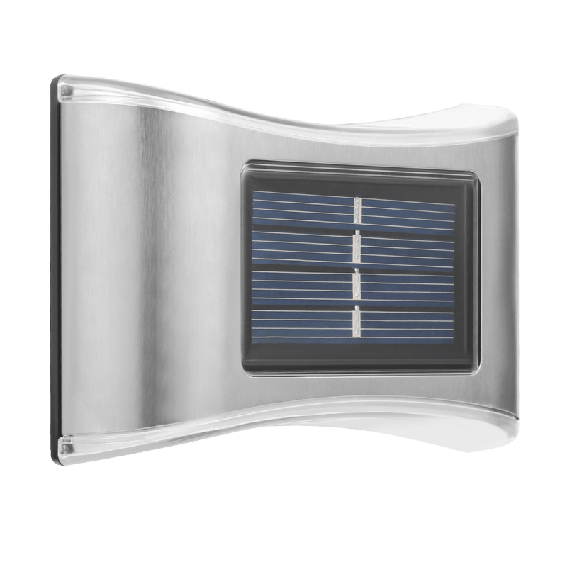 4lü Metal Kasa Çift Yönlü Solar Güneş Enerjili Duvar Apliği Aydınlatma LED Lamba 5W Bonvagon