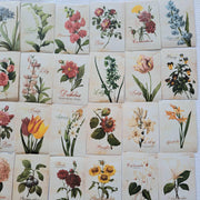 52 Adet Çiçekli Sticker Seti Bonvagon