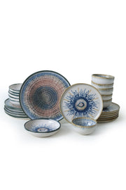 6 Kişilik Yemek Takımı - Hydra 24 Parça Bonvagon