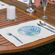 6’lı Mavi Deniz Canlıları Özel Tasarım Amerikan Servis Seti Bonvagon