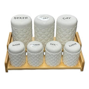 7'li Standlı Baharat Seti Bonvagon