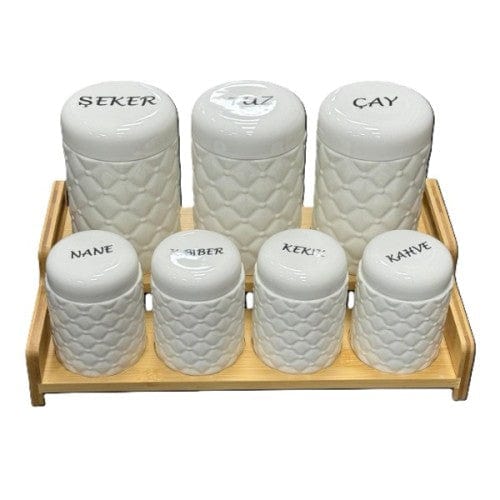 7'li Standlı Baharat Seti Bonvagon
