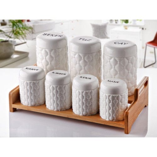 7'li Standlı Baharat Seti Bonvagon