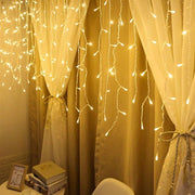 8 Fonksiyonlu 16 Saçaklı Perde Led 3 x 1 (Günışığı) Bonvagon