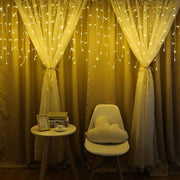 8 Fonksiyonlu 16 Saçaklı Perde Led 3 x 1 (Günışığı) Bonvagon