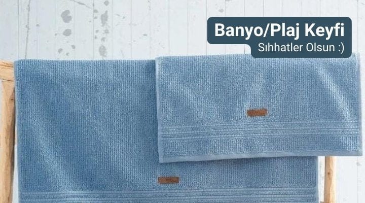 Banyo Plaj Keyfi indirim Bonvagon