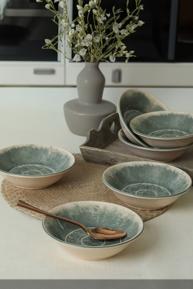 Keraart Yemek Tabağı Seti 18 Cm - 6 Adet BonVagon