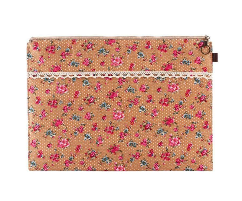 A4 Kumaş Dosya Krem Bonvagon