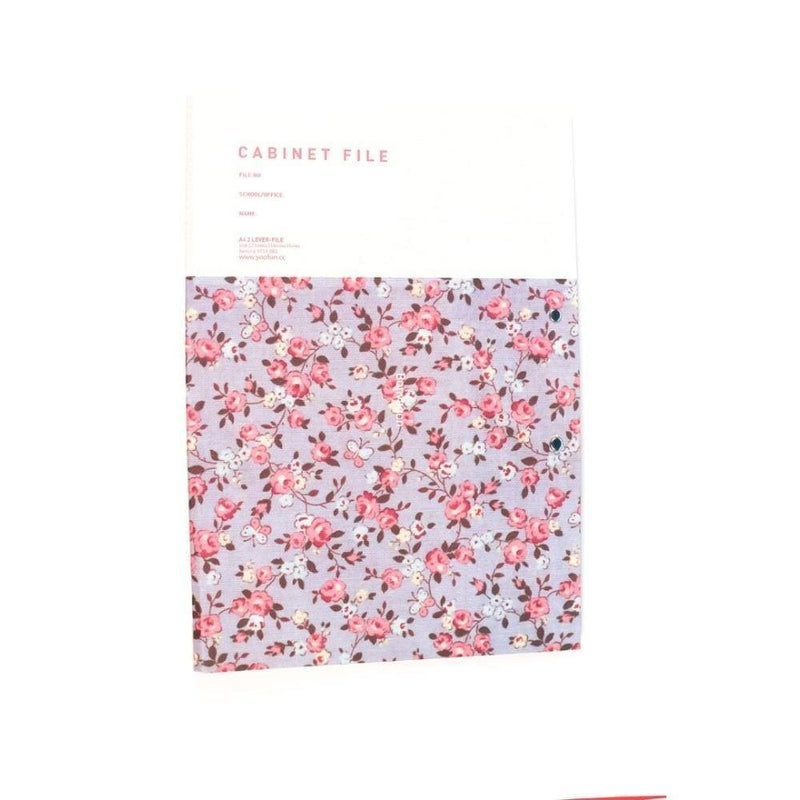 A4 Mavi Çiçekli Dosya Bonvagon