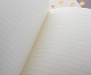 A5 Mavi Çiçekli Defter Bonvagon