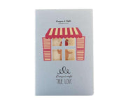 A5 Mavi Pencereli Not Defteri Bonvagon