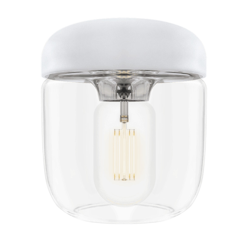 Acorn Beyaz/Metalik Gri 16cm Avize, Aydınlatma Bonvagon