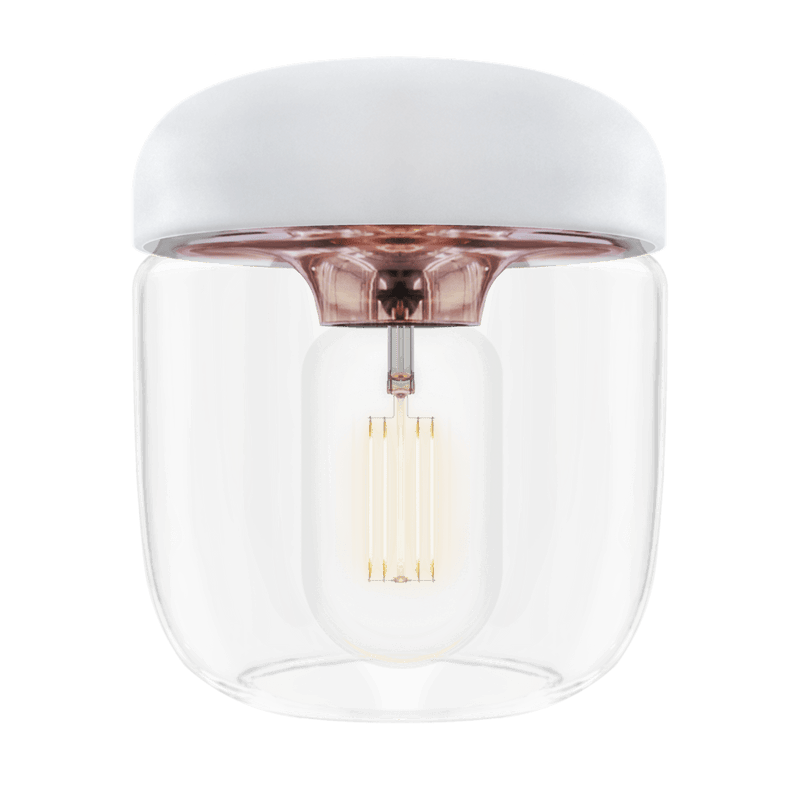 Acorn Beyaz/Parlak Bakır 16cm Avize, Aydınlatma Bonvagon