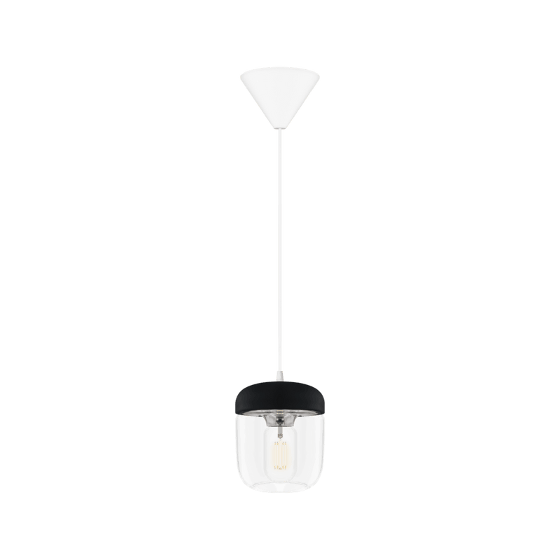 Acorn Siyah/Metalik Gri 16cm Avize, Aydınlatma Bonvagon