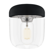 Acorn Siyah/Metalik Gri 16cm Avize, Aydınlatma Bonvagon