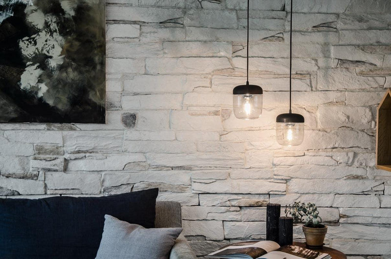 Acorn Siyah/Metalik Gri 16cm Avize, Aydınlatma Bonvagon